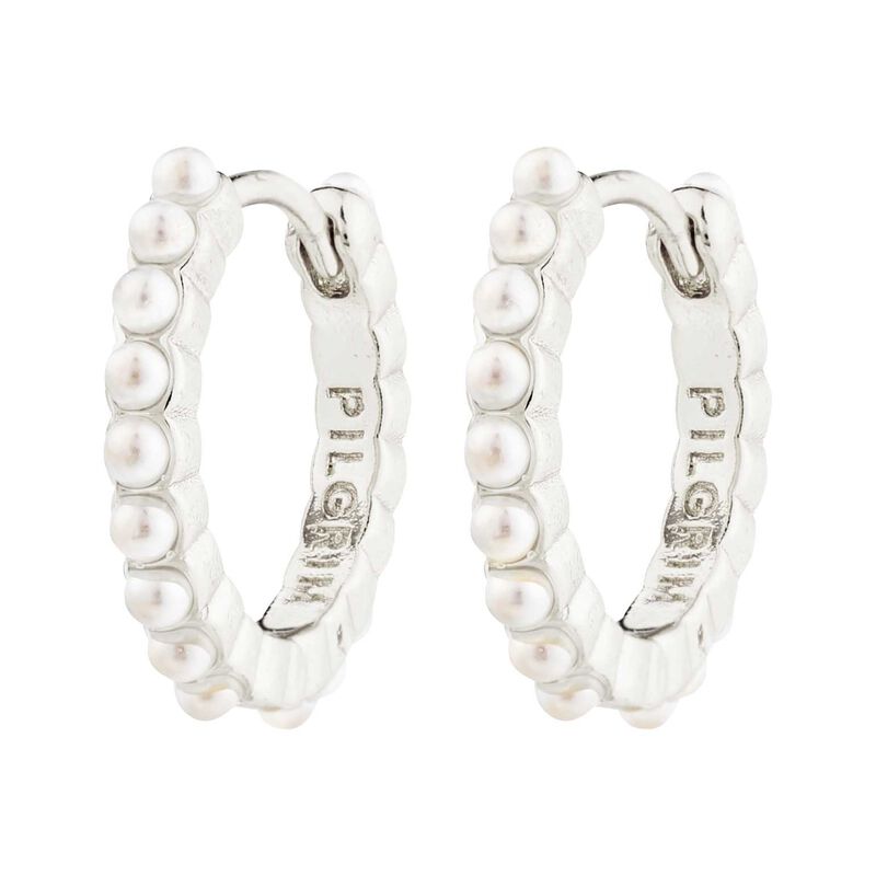 Pilgrim Kalia Recycled Hoop Earrings image number 0